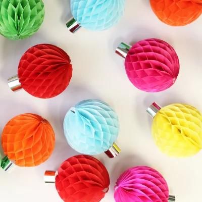 Art &amp; Craft Rainbow Decorative Tissue Paper Honeycomb Balls Flower Pastel Party Decorations