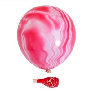 10PCS 12inch Colorful Agate Marble Latex Balloons Birthday Party Wedding Decoration