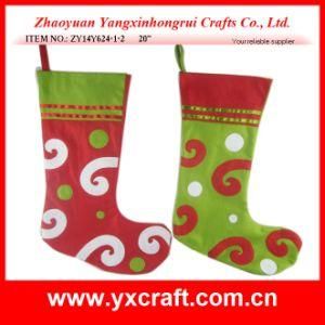 Christmas Decoration (ZY14Y624-1-2 20&prime;&prime;) Christmas Wish Sock Memory