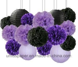 Umiss Paper Lantern Paper Flower for Halloween Event Party Decorations