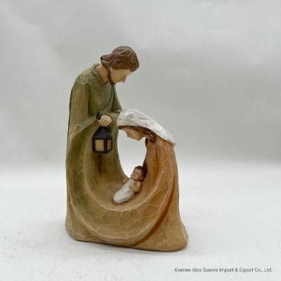 2022 New Nativity Holy Family Figurine Home Decoration