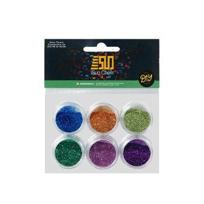 Custom Logo Polyester Holographic Glitter Set Bulk Glitter