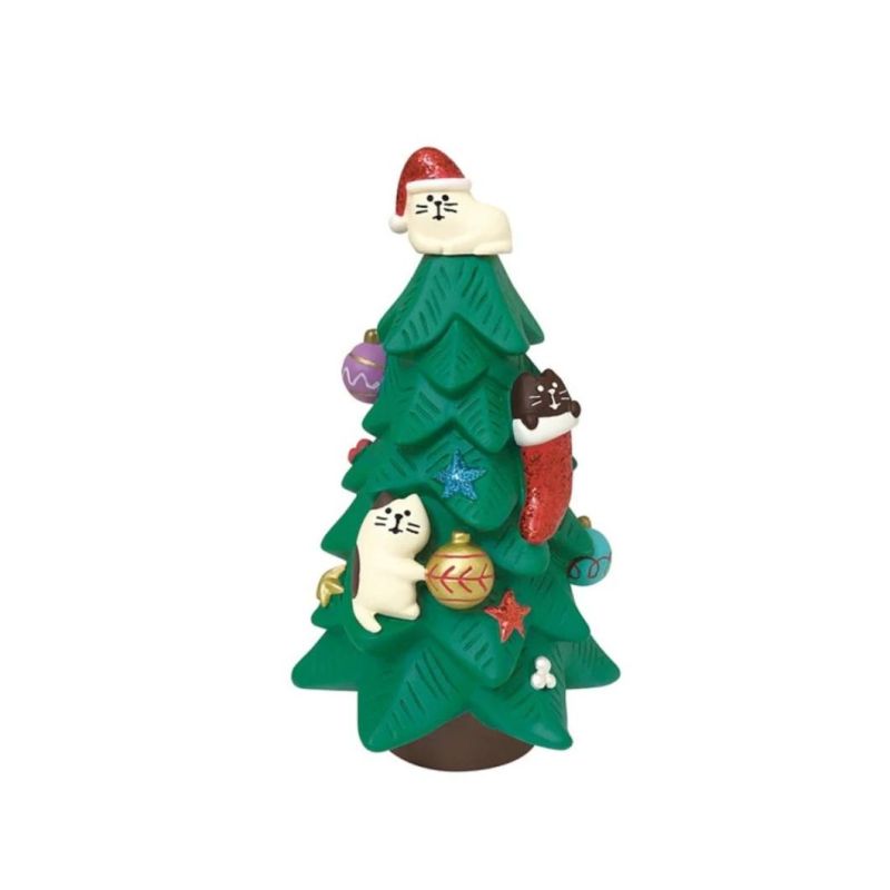 Christmas Decorations Santa Decorates Tree Reindeer Sleighs Cartoon Resin Crafts