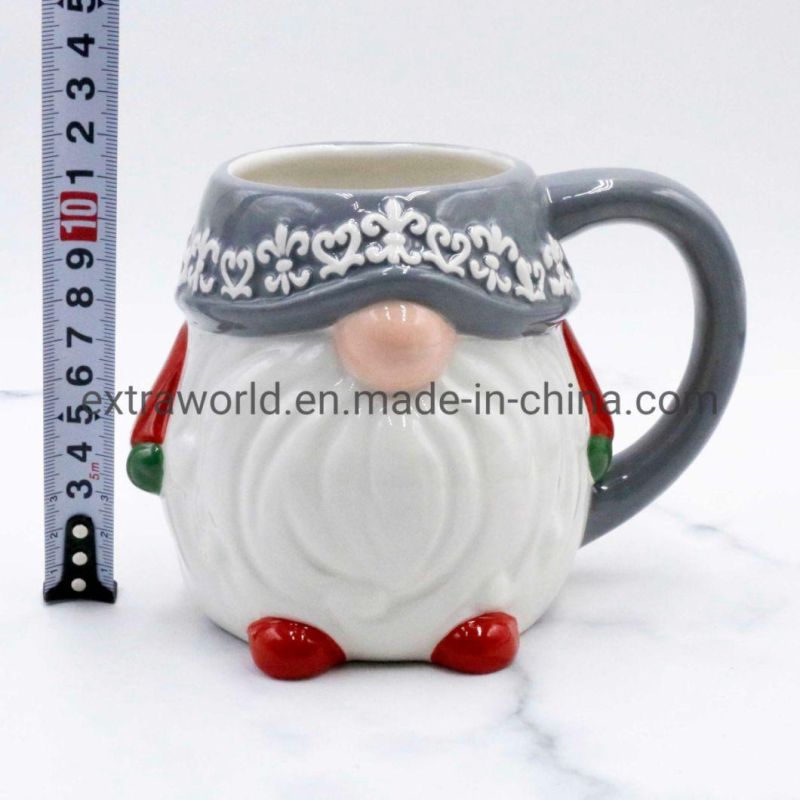 Christmas Gift Ceramic Mugs 20oz Santa Creative Coffee Mug
