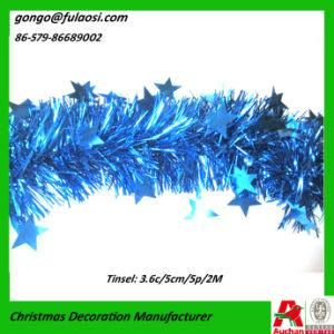 Christmas Foil Tinsel Garland