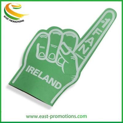 Custom Football Cheering Item EVA Foam Finger Hand Cheering Hand