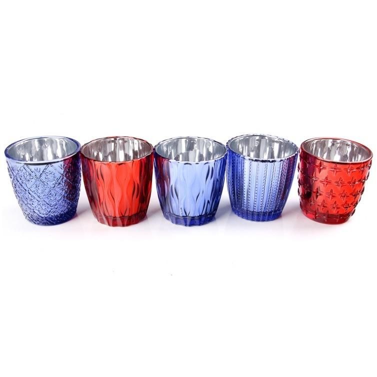 Popular Modern Style Candle Holder Glass Candle for Gift