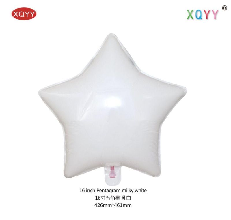 18 Inch Self Inflating Metal Colors Star Shaped Balloons Wholesale Party Balloon Decoration