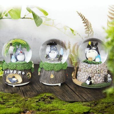 Christmas Chinchilla Crystal Ball Gift Music Box Home Decoration Ornament