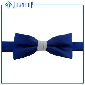 Fashion Simple Solid Color Woven Silk Bow Tie