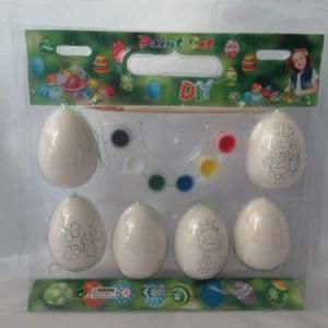 Watercolor Painting Coloring Easter Eggs Cartoon Model Pen Paint Coloring Painting