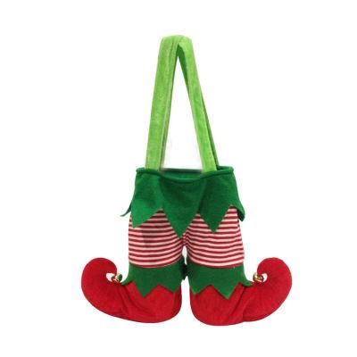 Elf Christmas Stocking Hot Wholesale Personalized Elf Pants Stocking Bag