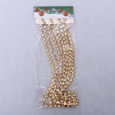 Wholesale Direct Sale 2.7m*10mm Flat Plastic Bead Garland