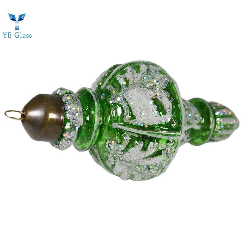 Customized Borosilicate Home Decoration Glass Balls Ornament for Christmas Decoration