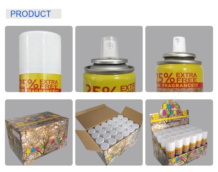 Best Price 150ml White Foam Spray Taiwan Snow Spray