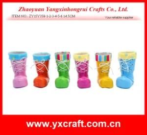 Easter Decoration (ZY15Y358-1-2-3-4-5-6) Easter Rainbow Boot