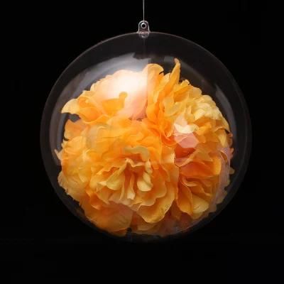 Hot Selling DIY Clear Plastic Christmas Balls