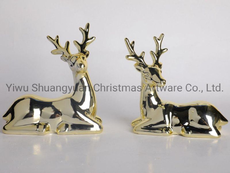 Christmas Ceramic for Holiday Wedding Party Decoration Supplies Hook Ornament Craft Gifts