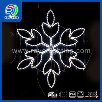LED Snowflake Motif Light for Xmas Home Decoration