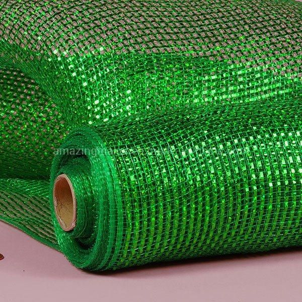 Laser Metallic Deco Mesh for Decoration