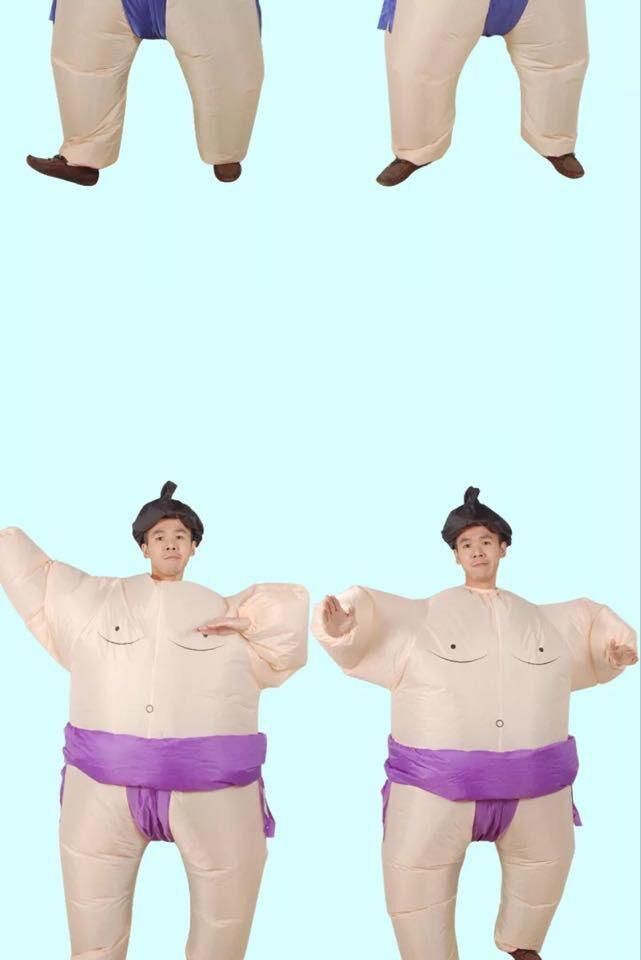 Funny Inflatable Japaness Wrestler Sumo Costume for Halloween Party