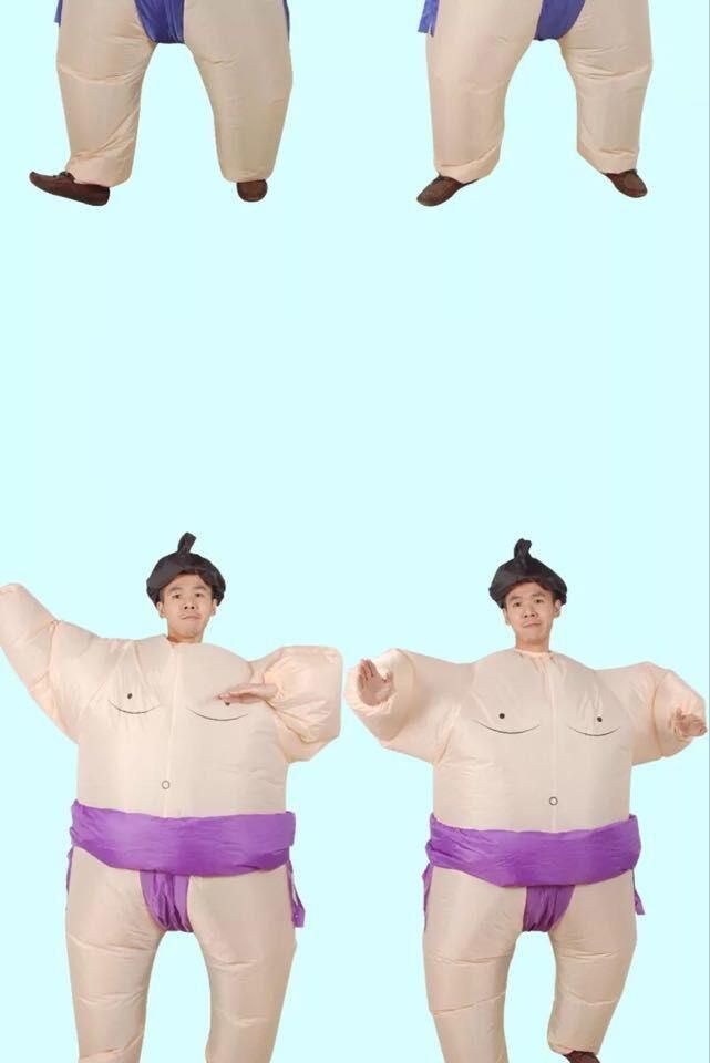 Funny Inflatable Japaness Wrestler Sumo Costume for Halloween Party