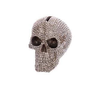 Quanzhou Factory Direct Sales Polyresin Halloween Skull Statue Home/Garden Decoration