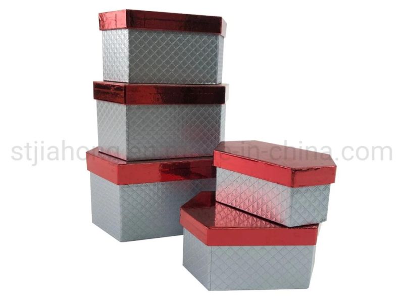 Lid and Base Paper Packing Cardboard Christmas/Birthday/Wedding/Cosmetic Packaging Gift Box (Sets)