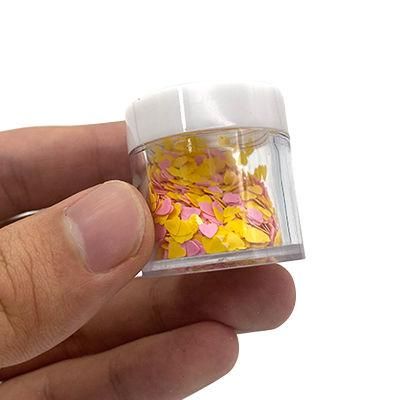 Heart Shape Arts and Crafts Supplies Glitter Bulk for Tumbler