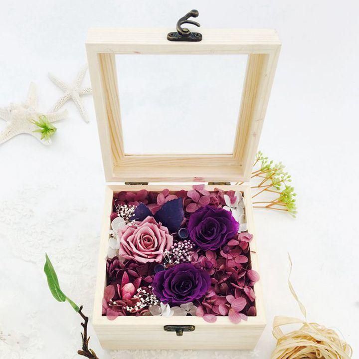 christmas Gift Kunming Forever Preserved Fresh Rose Flower in Box