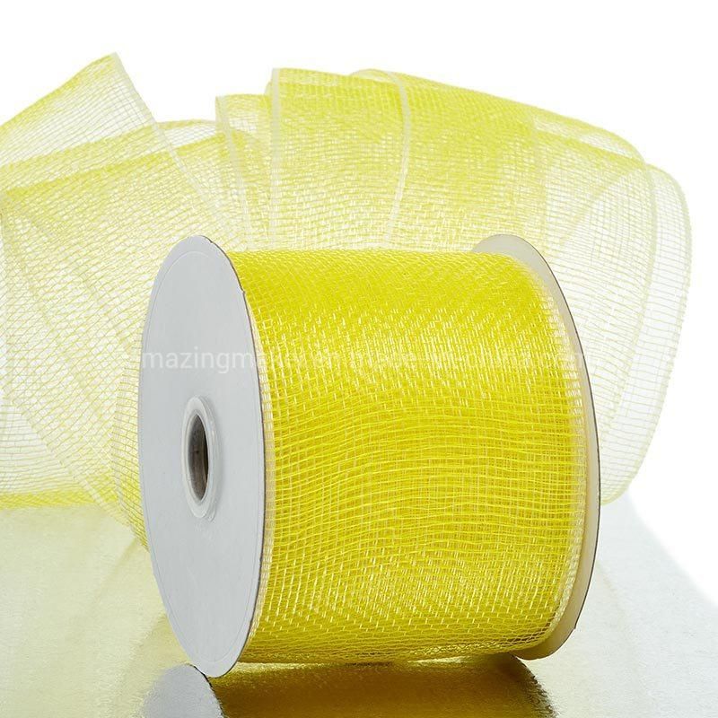 Ronmatic Crystal 4′′ Deco Mesh Ribbons for Wedding Wreath Wrapping