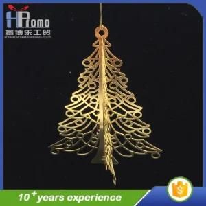 Xmas Party Product Metal Craft 3D Tree Hangs