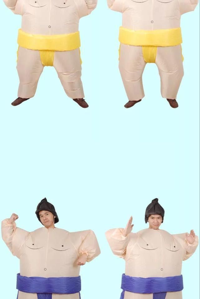 Funny Inflatable Japaness Wrestler Sumo Costume for Halloween Party