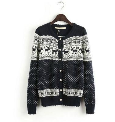 2020 New Black White Christmas Sweater
