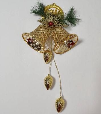 50cm Glitter Bell Decoration Christmas Bells Bell Christmas Tree Ornaments