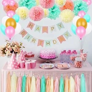 Umiss Paper Bunting Garlands Girls Birthday Decorations Party Suppliers Factory OEM
