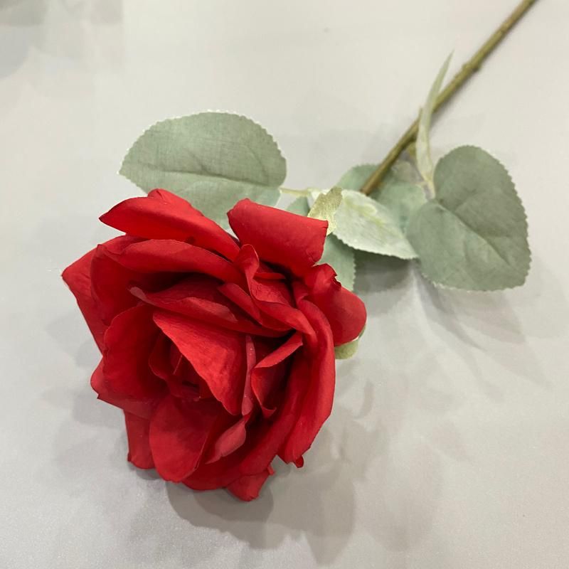 Hotsale Artificial Flower Rose Bunches for Wedding Decoration Flower Wholesale