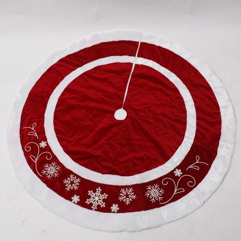 Wholesale Luxury Style High Quality Christmas Tree Best Companion Christmas Tree Skirt Cover