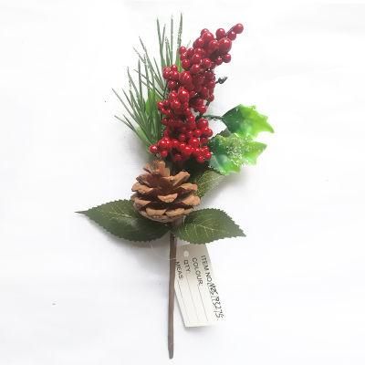 Christmas Pine Needle Pine Cone Flower Fruit Tree Cuttings Christmas Flower