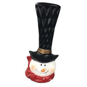 Ceramic Snowman Head for Christmas Decoration