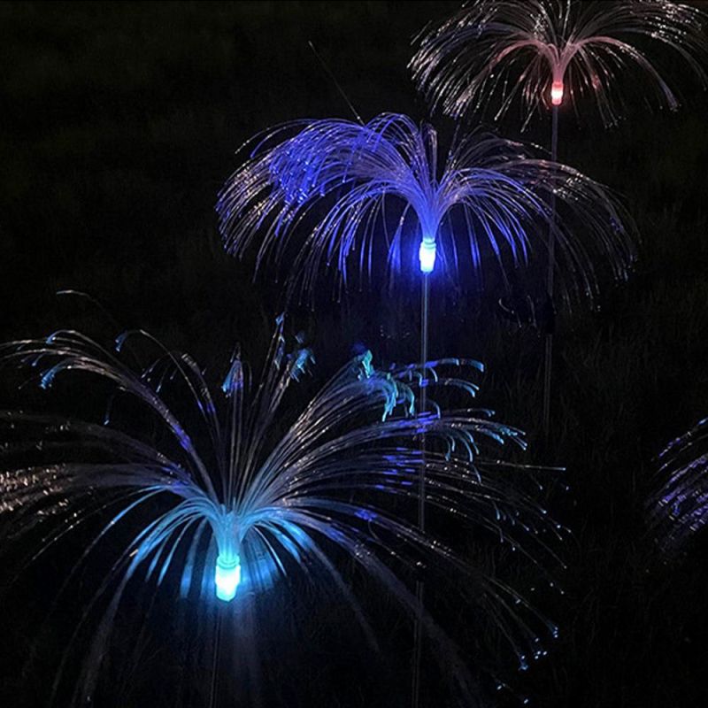 Cheap Price Wholesale 80cm Nice Quality Christmas Outdoor Yard Decorative Solar Fiber Light