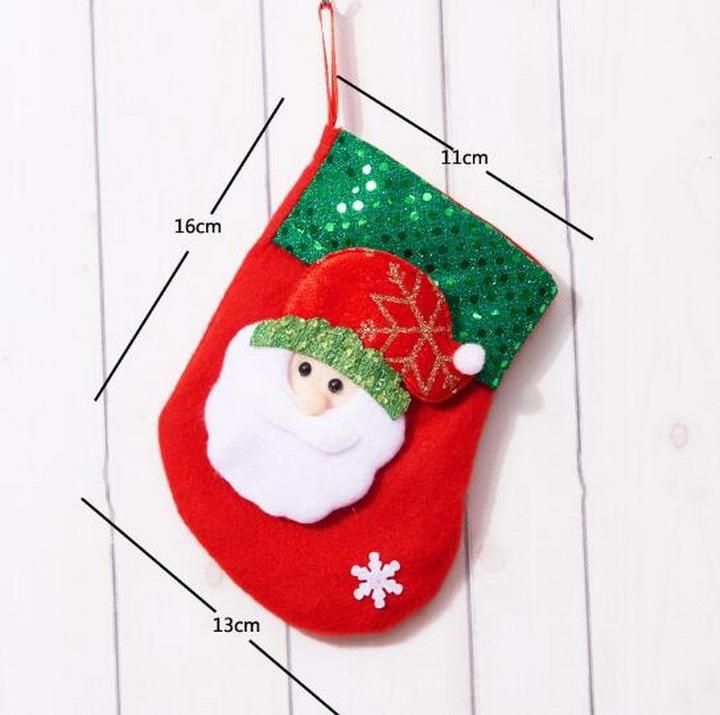 Christmas Decorations Santa Claus Small Socks