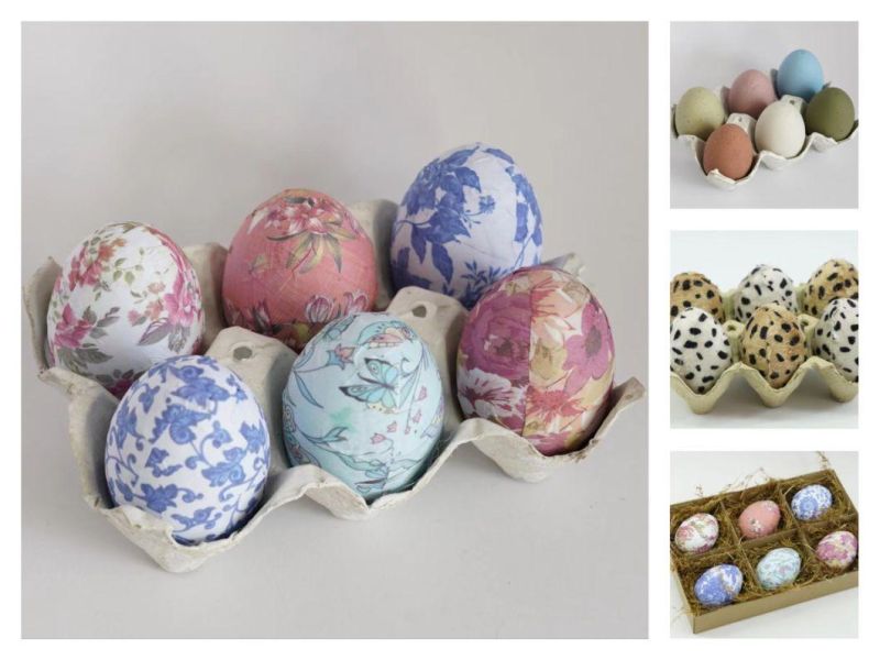 Factory Suppliers Home Decor Egg Nest Decoration Easter Egg Spring