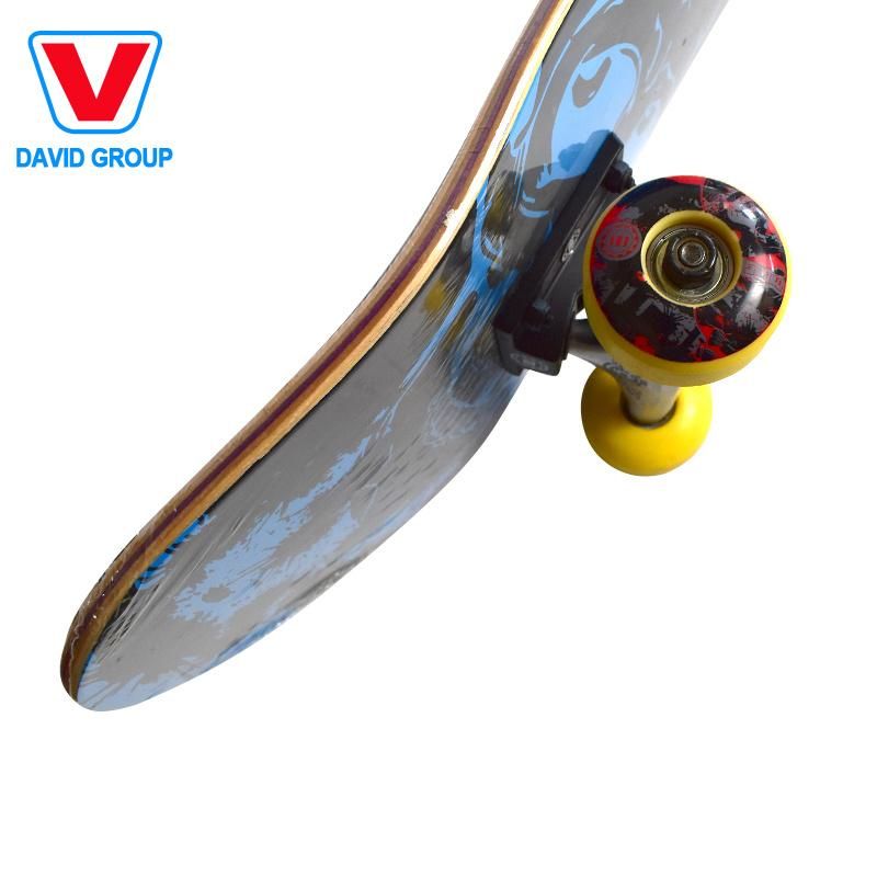 Promotion High Quality Portable Lightweight Maple Wood Custom Double Rocker Skateboard