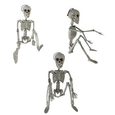 Outdoor Realistic Pose Crazy Large Costume Halloween Skeleton