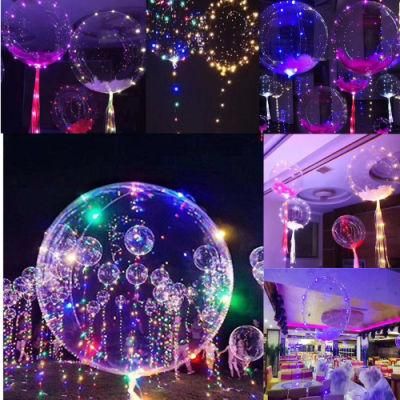 LED String Lights Transparent Balloon for Wedding Christmas Party Decoration