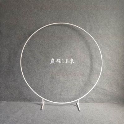 Reusable Circle Frame Balloon Arch Kit Stand Large Size Round Backdrop for Party Birthday Wedding Graduation Baby Shower Photo Background