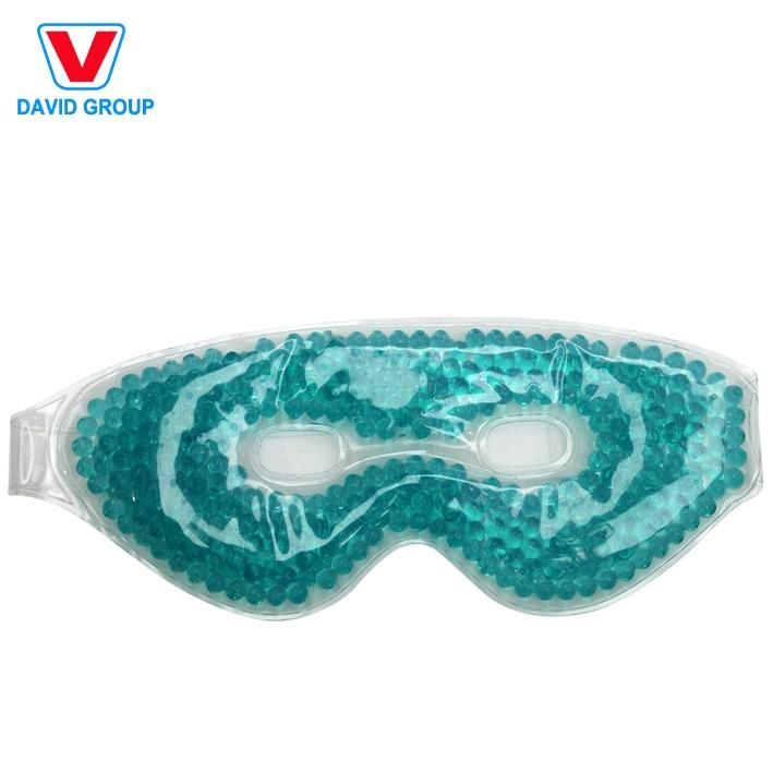 Factory Customize Eco-Friendly Hot and Cold Gel Eye Mask Reusable Relaxing Cooling Gel Bead