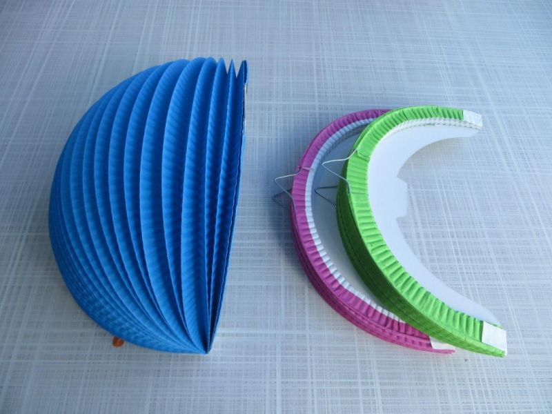 Birthday Party Decor Hanging Cylinder Accordion Paper Lantern
