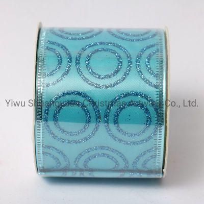 Christmas Ribbon Decor for Holiday Wedding Party Decoration Supplies Hook Ornament Craft Gifts